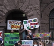 USA NEW YORK EVICTION PROTEST