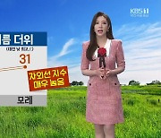 [날씨] 대전·세종·충남 갑자기 찾아온 여름..모레까지 더워