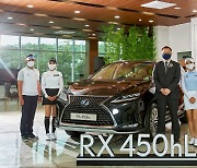 렉서스코리아, RX 450hL 모델 홍보대사에 프로골퍼 4명 선정