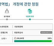 '여성 의무 군복무' 국회 청원 10만명 동의..국방위 회부