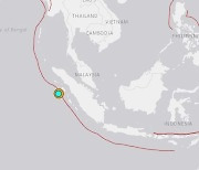 인니 수마트라섬 서쪽 해상서 6.6 지진..'쓰나미 경보 無'(종합)