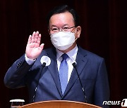 "코로나 극복·균형발전 힘써달라"..대구 여권, 김부겸 총리에 주문