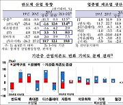 한은 "반도체 의존도 10년새 8.9%P 확대..위기시 충격 증폭"