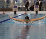 조성재, 남자 평영 100m 한국 최초 1분벽 돌파