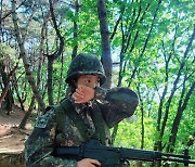 이시영, '진짜사나이' 부활한 줄.. 15kg군장에 군화까지! "군인 대단해"