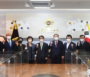 김인호 서울시의회 의장, 이광형 카이스트 총장 면담