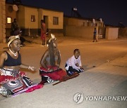 SOUTH AFRICA PHOTO SET SANGOMA INITIATION