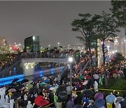 'GTX-D 노선 반발' 김포·검단 시민들 3번째 촛불 집회