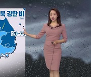[뉴스9 날씨] 강원·경북 강한 비 주의..내일 아침부터 비