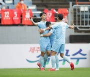 '정승원 결승골' 대구, 제주에 2-1 승..창단 첫 6연승