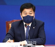 [포토]산업재해예방 TF 1차회의, '발언하는 김영배 단장'