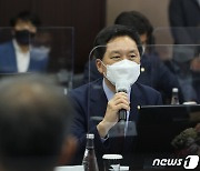 삼성전자 화성사업장 방문한 김기현 권한대행