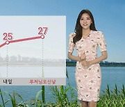 [날씨] 새벽까지 영남 빗방울..내일 다시 '따뜻'