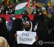 PAKISTAN PRO PALESTINIANS PROT?EST