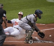 Yankees Orioles Baseball