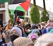 MOROCCO ISRAEL PALESTINIANS CONFLICT PROTEST