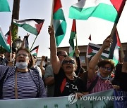 MOROCCO ISRAEL PALESTINIANS CONFLICT PROTEST