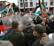 MOROCCO ISRAEL PALESTINIANS CONFLICT PROTEST