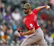 Reds Rockies Baseball