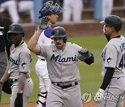 Marlins Dodgers Baseball