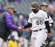 Reds Rockies Baseball