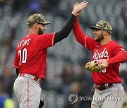 Reds Rockies Baseball