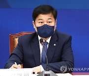 발언하는 민주당 김영배 산업재해 예방 TF 단장