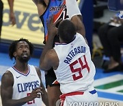 Clippers Thunder Basketball