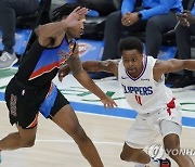 Clippers Thunder Basketball