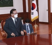 박병석 의장, 김부겸 총리 접견