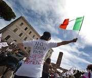 ITALY CORONAVIRUS PANDEMIC VACCINATION PROTEST