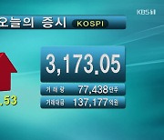 코스피 3,173.05 코스닥 969.10