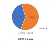 코로나 이전 한국 골프시장 규모 약 13조.."경기 관련보다 파생시장 더 커"