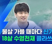 [스포츠머그] 자유형 100m, 200m 모두 신기록..기록 제조기 수영 천재 황선우!