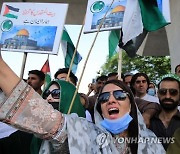 PAKISTAN PALESTINIANS ISRAEL PROTEST