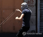 MIDEAST PALESTINIANS WEST BANK PROTEST