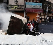 MIDEAST PALESTINIANS WEST BANK PROTEST