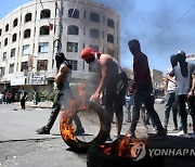 MIDEAST PALESTINIANS WEST BANK PROTEST