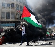 MIDEAST PALESTINIANS WEST BANK PROTEST