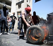 MIDEAST PALESTINIANS WEST BANK PROTEST