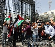 TUNISIA ISRAEL PALESTINIANS  PROTEST