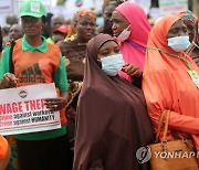 NIGERIA KADUNA NLC PROTEST