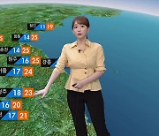 [뉴스9 날씨] 내일 전국 비..더위 '주춤'
