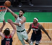 '브루클린 기다려라' NBA 보스턴, 워싱턴 꺾고 플레이오프(7전4선승제) 1라운드 진출