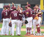 키움,'1위 삼성 잡고 위닝시리즈 확보' [사진]