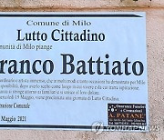 ITALY PEOPLE FRANCO BATTIATO DEATH