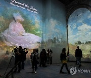 ITALY ART IMMERSIVE MONET EXHIBITION