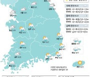 [21일의 날씨] 모내기 시작하는 '소만'.. 곳곳 비