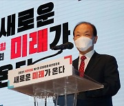 <포토> 인사말하는 황우여 국민의힘 선거관리위원장