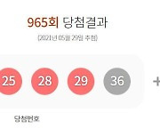 965회 로또 1등 7명 '34억씩'..자동선택 잭팟 5곳 어디